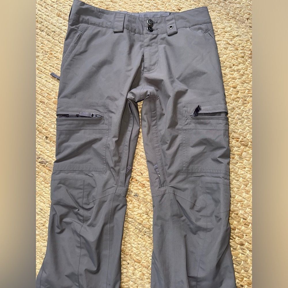 87380 Ca 26902 Burton Snowboard Ski Pants Grey — image 4 of 8